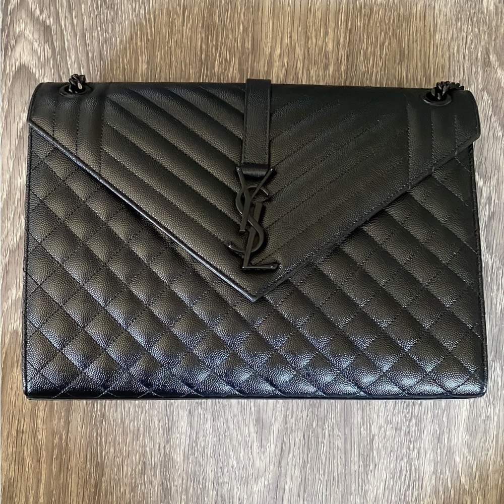 Saint Laurent YSL Envelope large bag